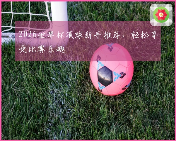2026世界杯滚球新手推荐，轻松享受比赛乐趣