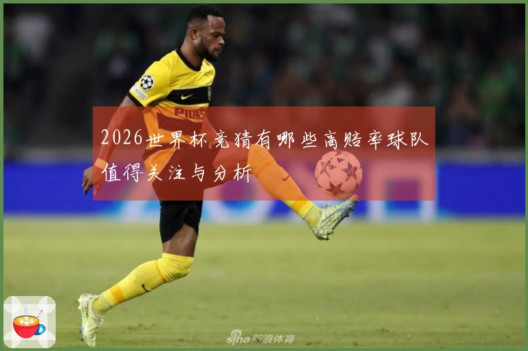 2026世界杯竞猜有哪些高赔率球队值得关注与分析